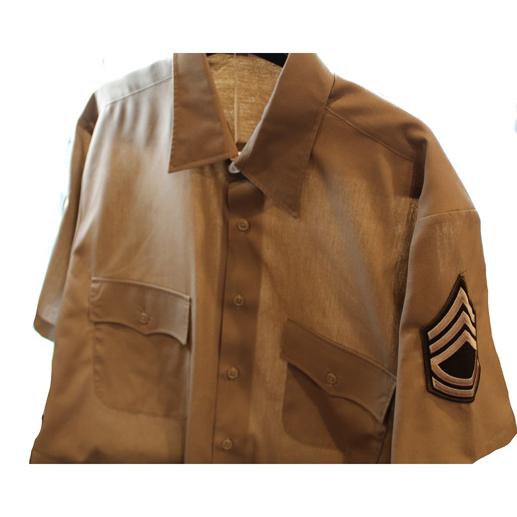 AGSU Dress Shirt Short Sleeve Army Green Service Uniform For Males USE Bradley's Surplus AGSU Dress Shirt Short Sleeve Army Green Service Uniform For Males USE Bradley's Surplus