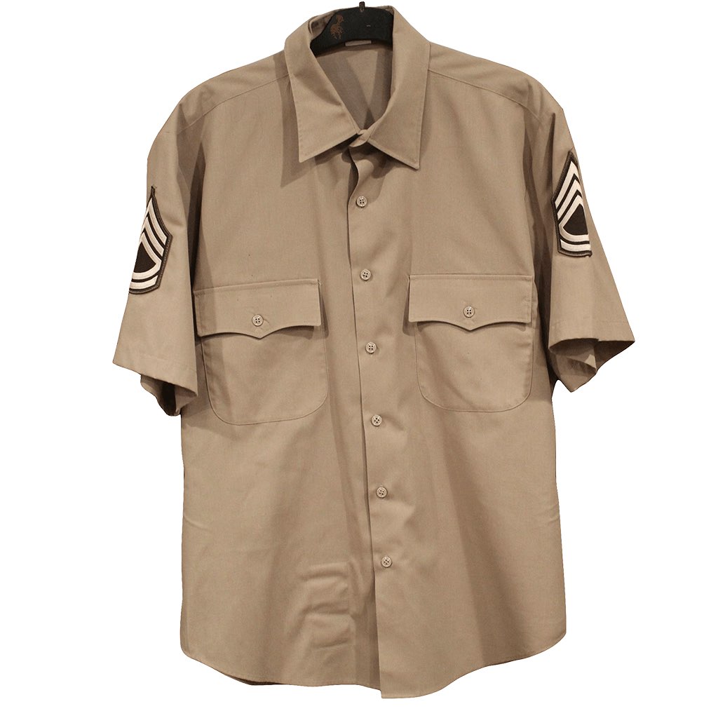 AGSU Dress Shirt Short Sleeve Army Green Service Uniform For Males USE ...