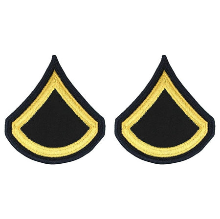 Private First Class ASU Rank Army Sew On Chevron Patch