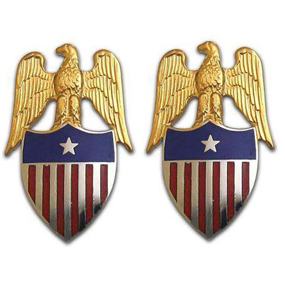 Aide to Brigadier General Officer Branch of Service Insignia - Pair