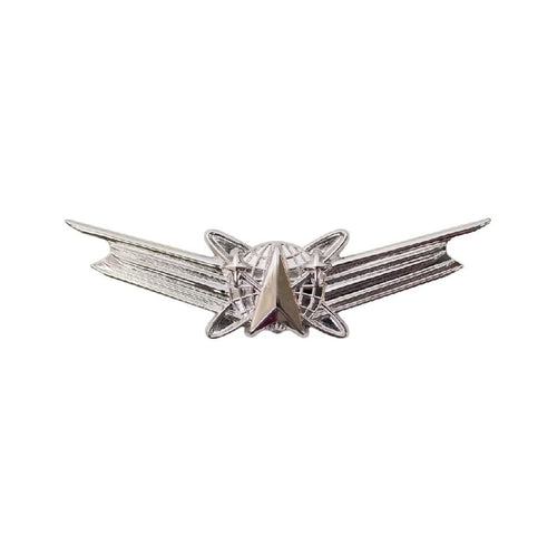 Air Force and Army Space Basic Badge With Mirror Finish
