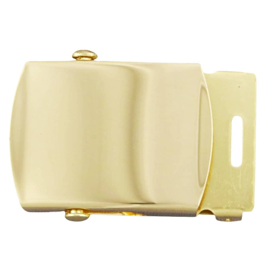 US Army Male Dress Uniform Gold Belt Buckle and Tip Set - Regulation