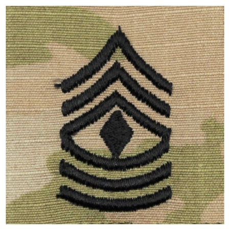 1SG First Sergeant Army Rank Sew-On OCP Patch