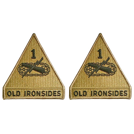 1st Armored Division Army OCP Patches