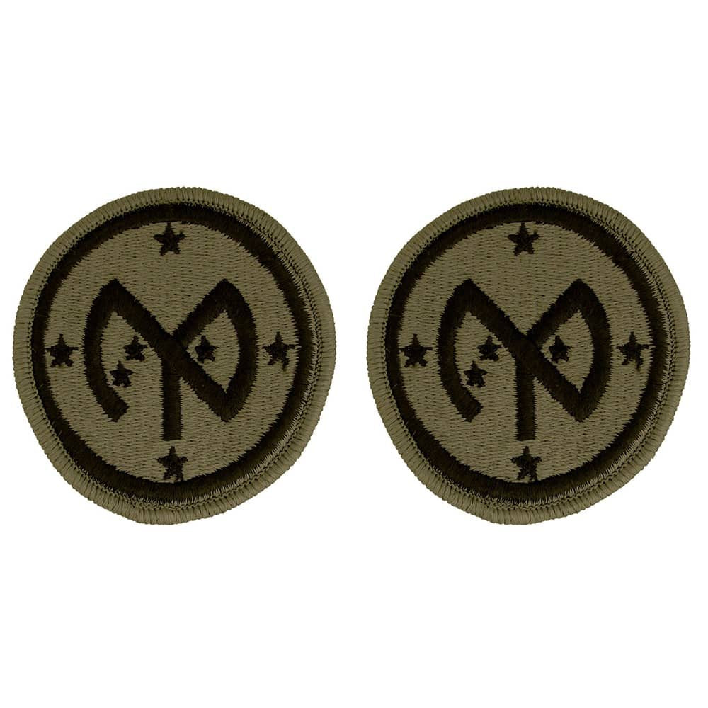 Army 27th Infantry Brigade OCP Patch With Hook Fastener - Pair