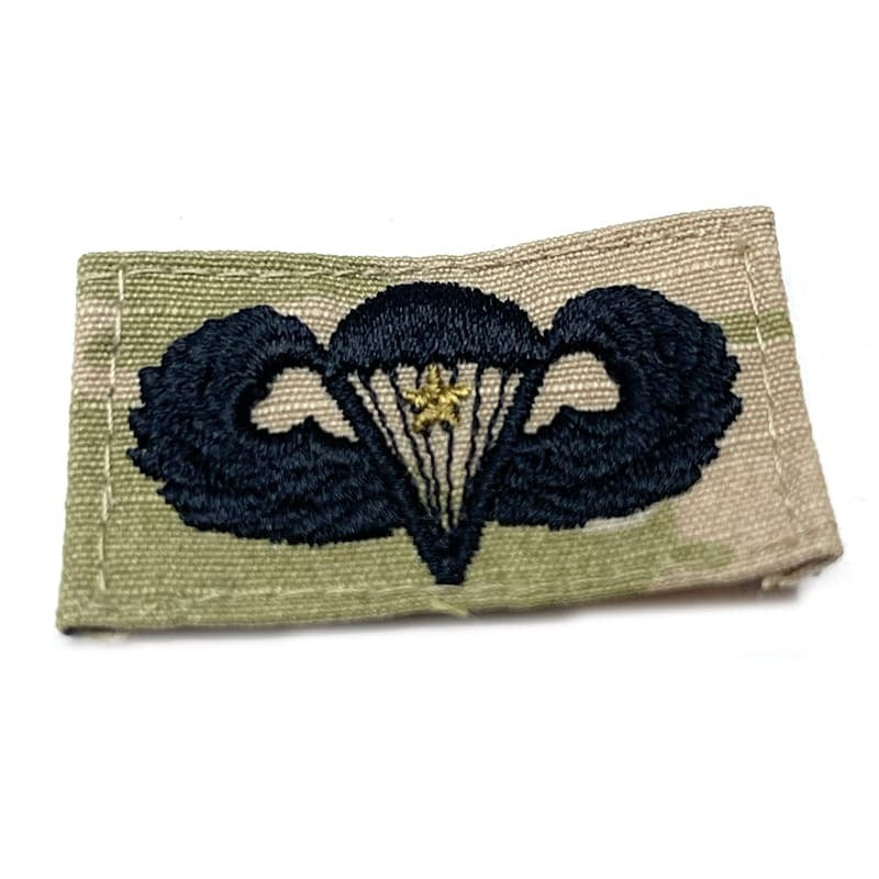 Army Basic Combat Parachutist Badge 1st Award OCP Sew-On Patch