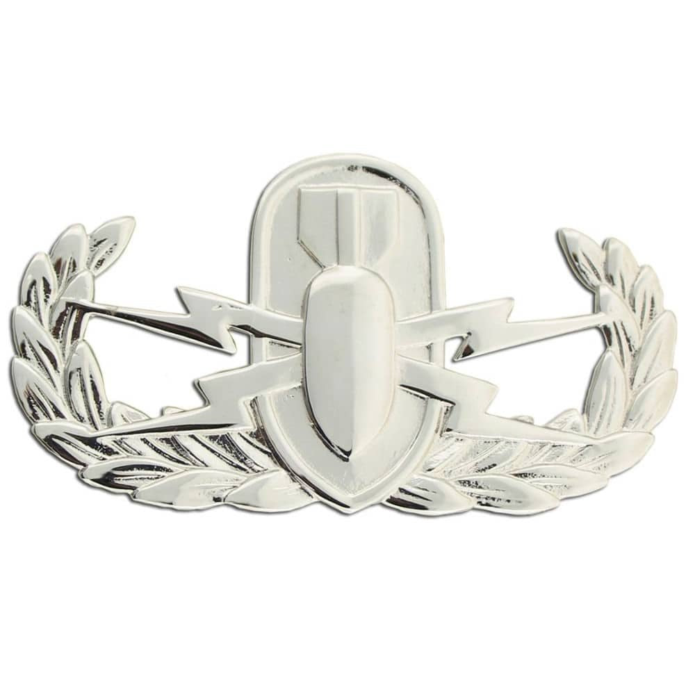Basic Explosive Ordnance Disposal EOD Army Badge With Mirror Finish
