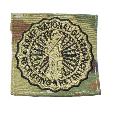 Army National Guard Recruiting and Retention Badge Basic OCP Sew-On Patch