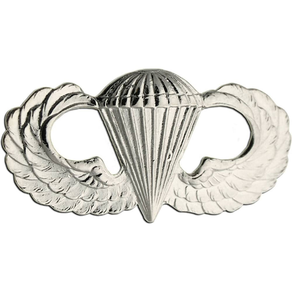 Army Basic Parachutist Badge Jump Wings Full Size With Mirror Finish