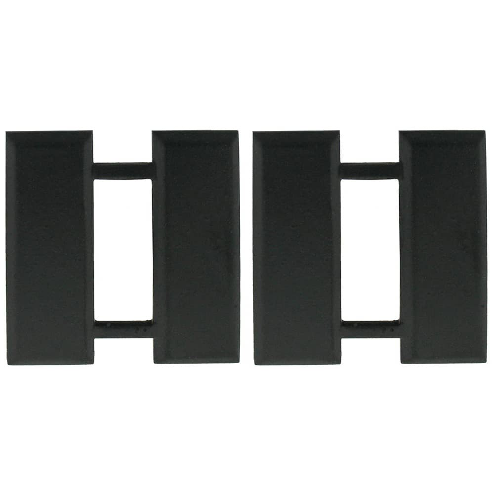 CPT Captain Army Rank Pins Black Metal - Pair – Bradley's Surplus