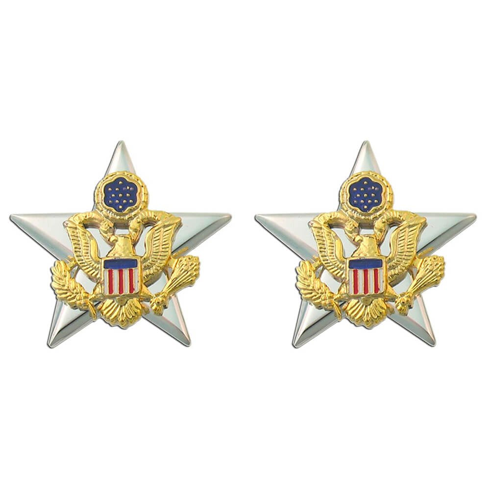 General Staff Branch Insignia Army Officer - Pair