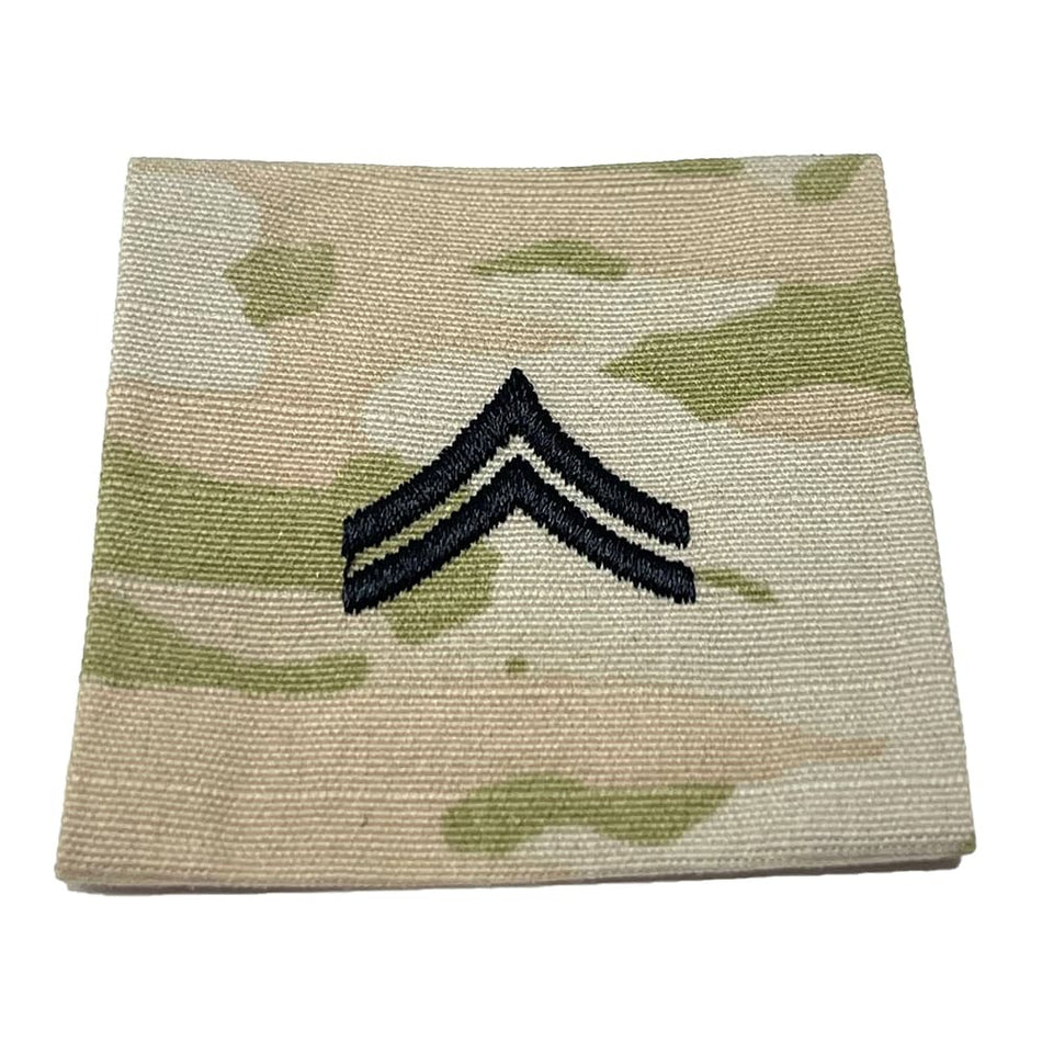 Army CPL Rank Insignia – Corporal OCP Sew-On Patch – view 2