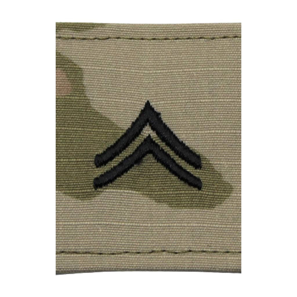 Corporal Ranger Patch Army Corporal Rank Patches & Pins – OCP, ASU & AGSU Insignia – Bradley ...