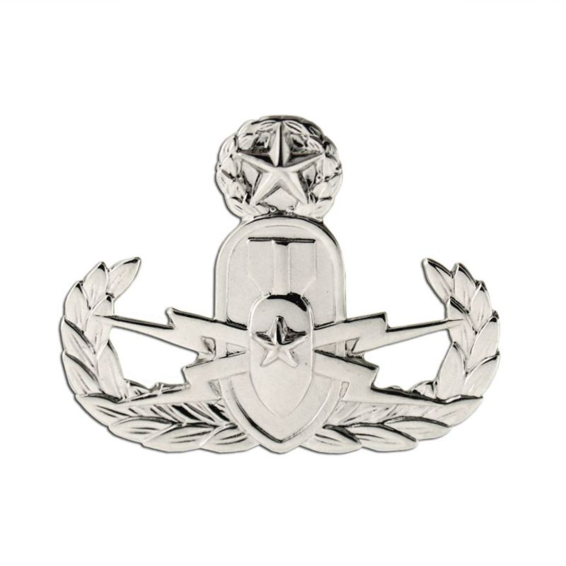 Army EOD Master Badge – Miniature Brite Finish