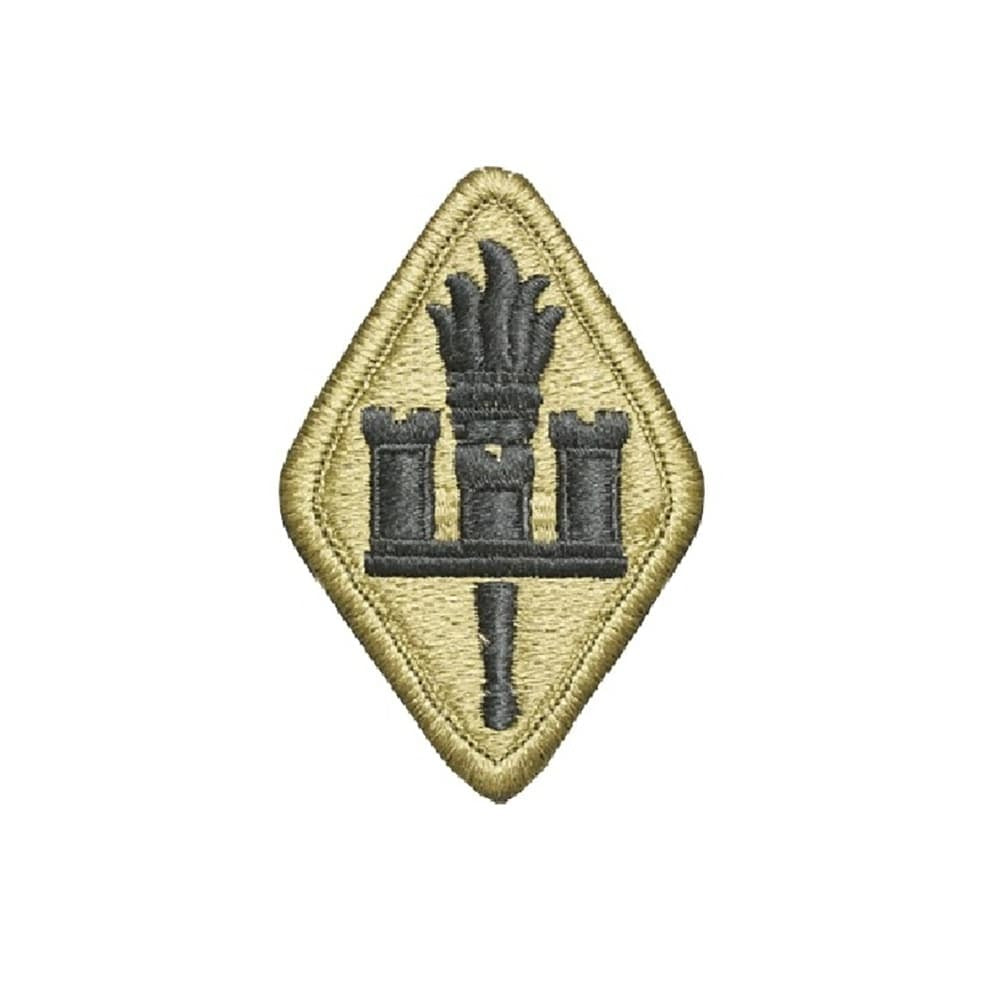 Army Engineer School OCP Patch With Hook Fastener – Bradley's Surplus