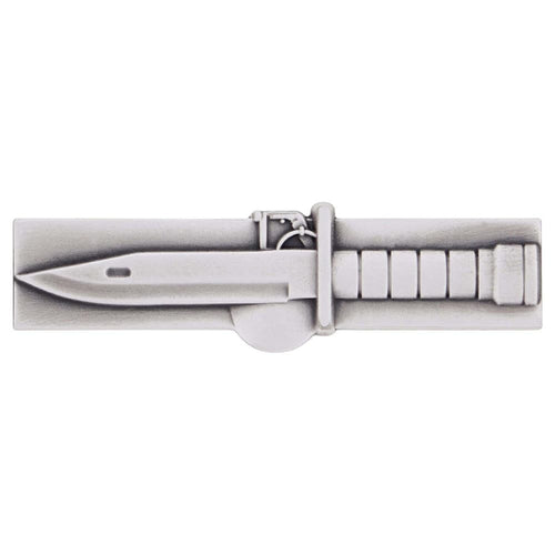 Army Expert Soldier Badge, Silver Oxide Pin