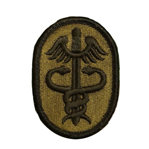 Army Health Services Command Meddac OCP Patch With Hook Fastener
