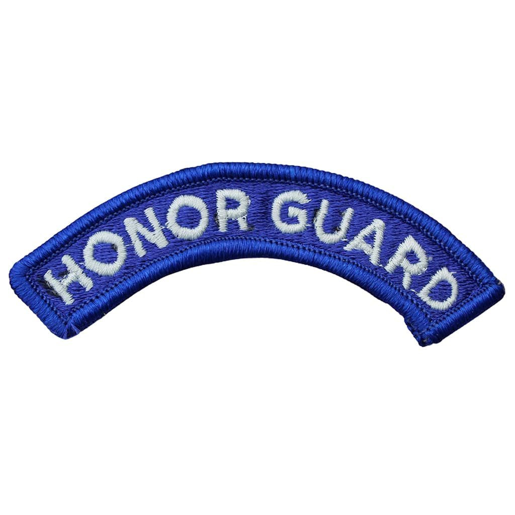 Army Honor Guard Tab Color Patch