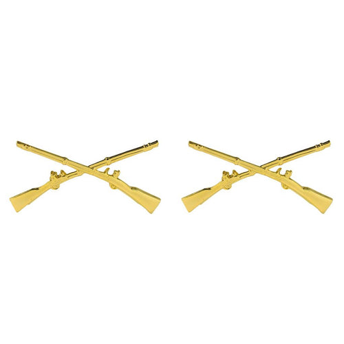 Infantry Branch Insignia Army Officer Set of 2