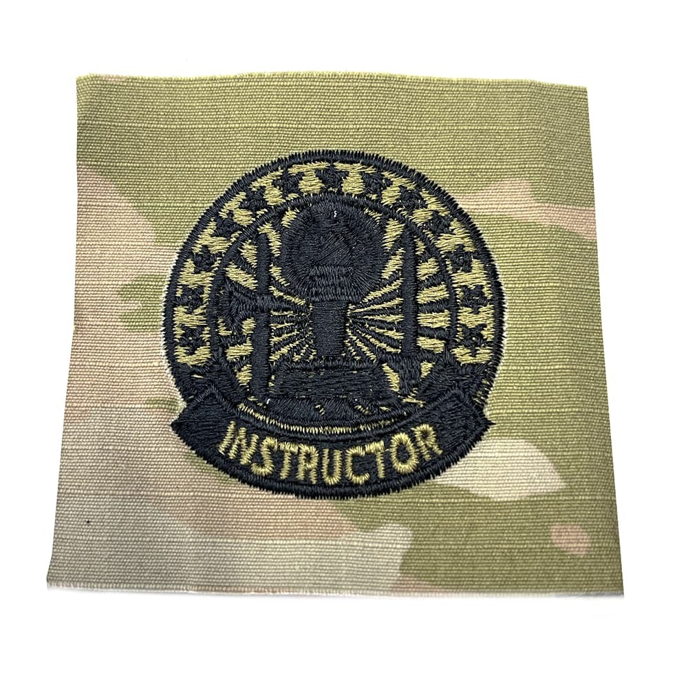 Army Instructor Badge Basic Sew On OCP Patch