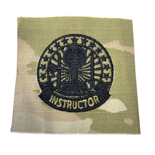 Army Instructor Badge Basic Sew On OCP Patch