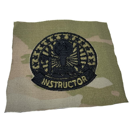 Army Instructor Badge Basic Sew On OCP Patch