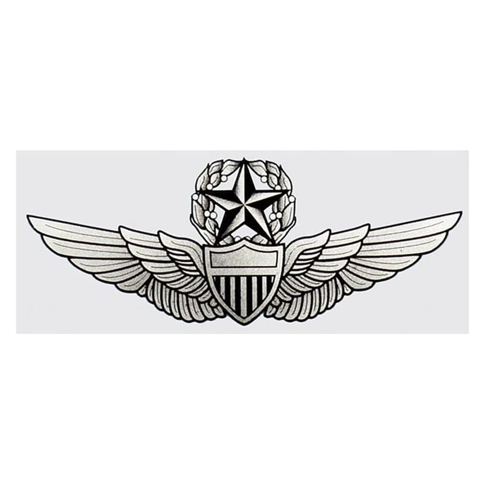 Army Master Aviator Wings Decal – 6 x 2.25 Inches