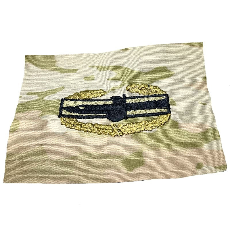 Army Master Combat Action Badge – 1st Award OCP Sew-On with Gold Wreath – view 2