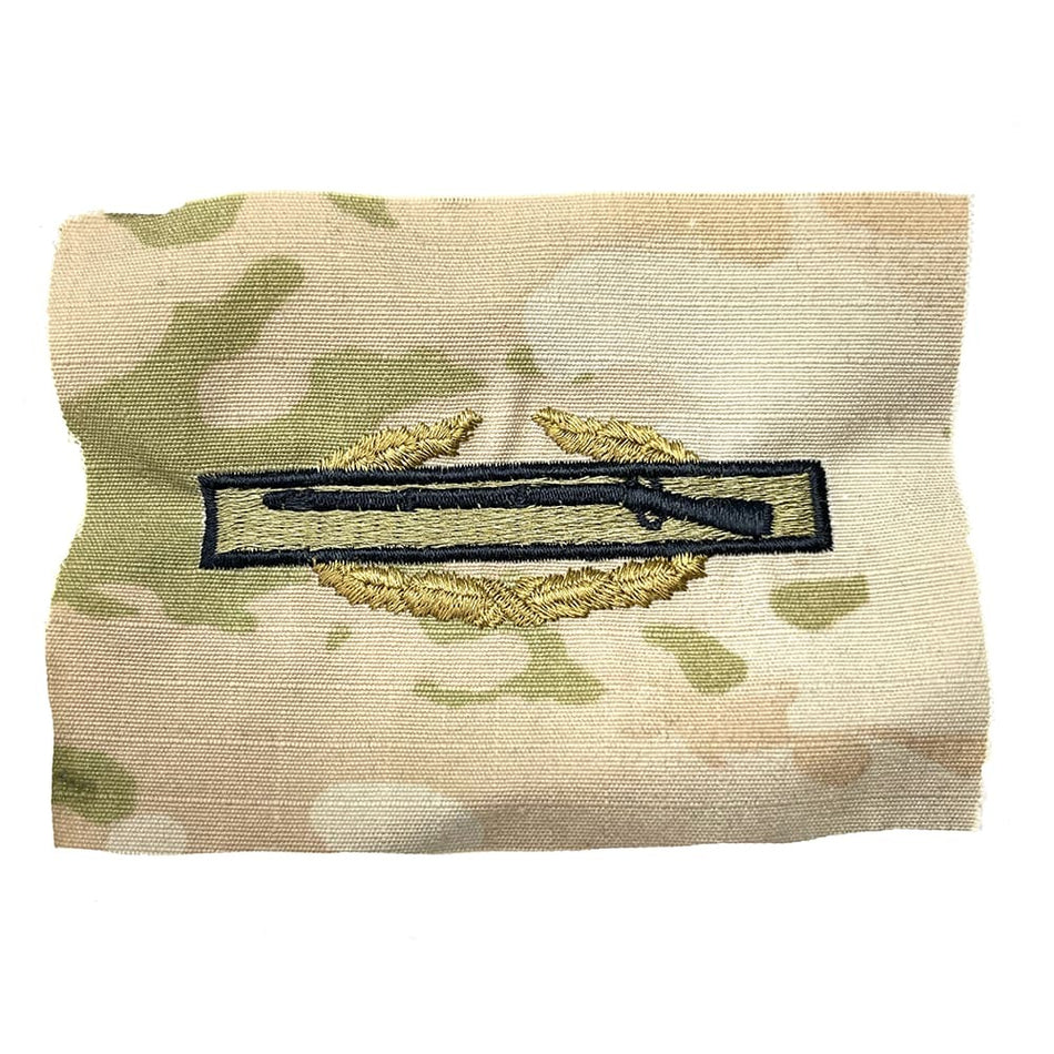 Army Master Combat Infantry Badge – 1st Award OCP Sew-On with Gold Wreath