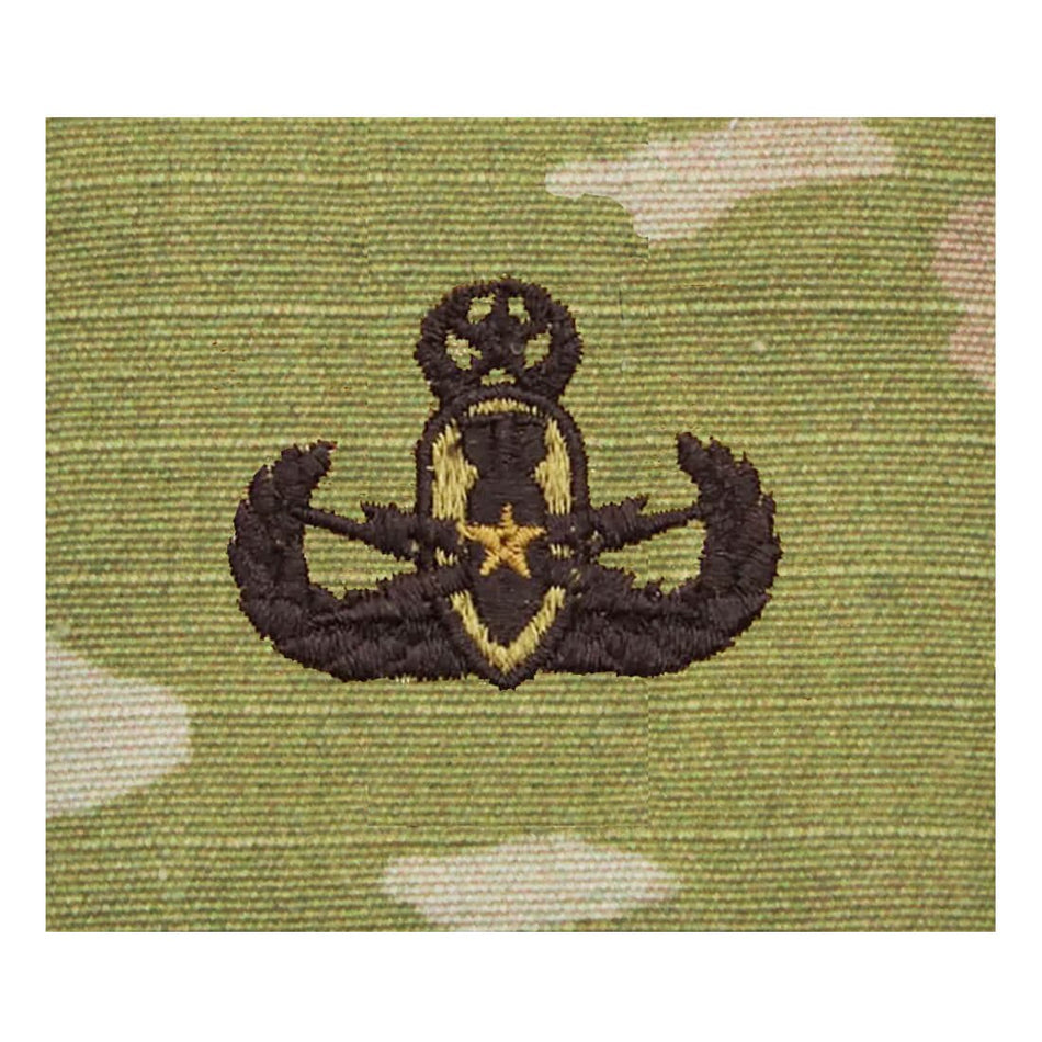 Army Master Explosive Ordnance Disposal OCP Sew-on Badge