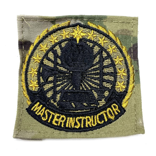 Army Master Instructor Badge – OCP Sew-On Patch