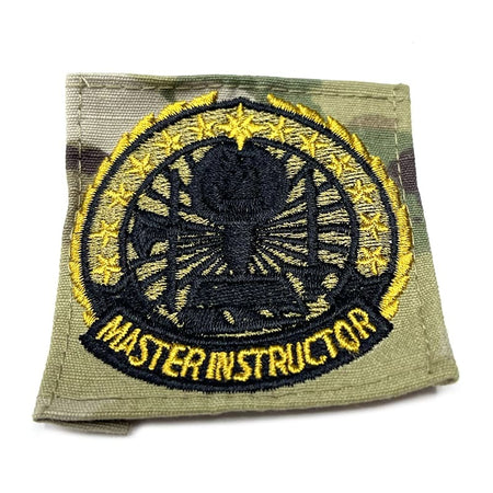 Army Master Instructor Badge – OCP Sew-On Patch – view 2