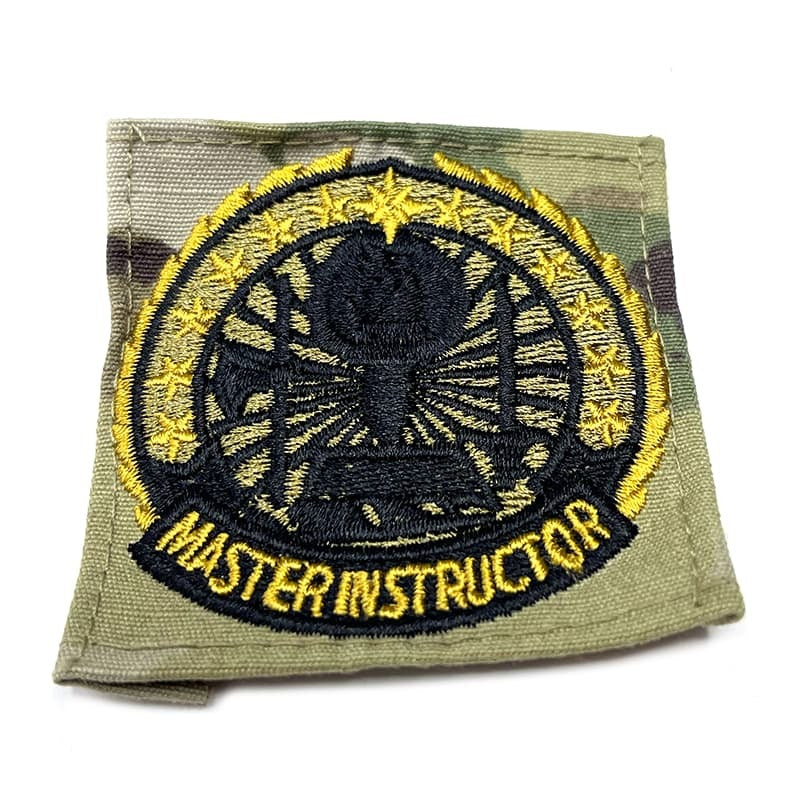 Army Master Instructor Badge – OCP Sew-On Patch – view 2