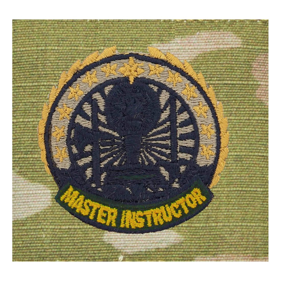 Army Master Instructor OCP Sew On Badge