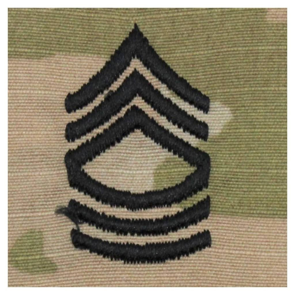 Army Master Sergeant MSG Rank Sew-On OCP Patch