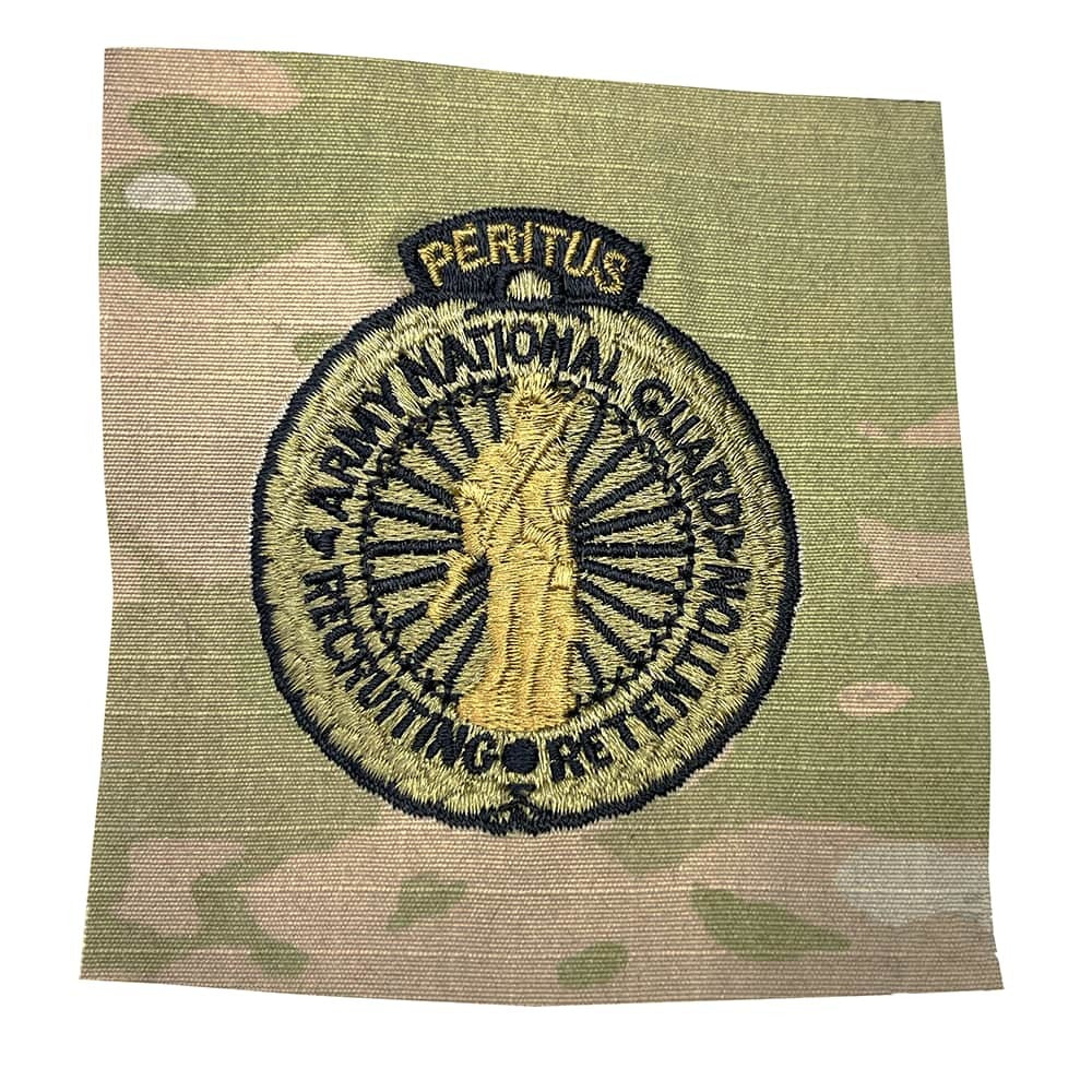 Army National Guard Master Recruiter Badge - OCP Sew-On