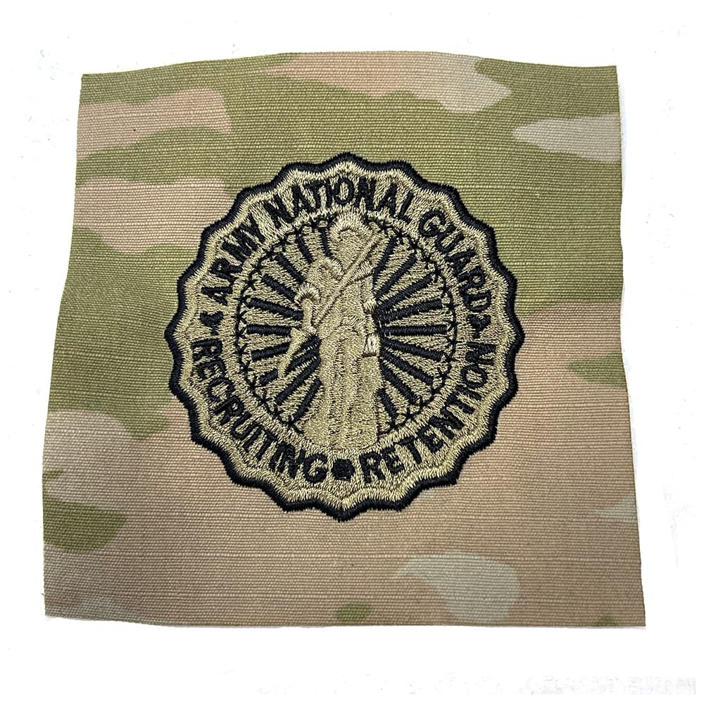 Army National Guard Recruiting and Retention Badge – Basic Sew-On OCP Patch