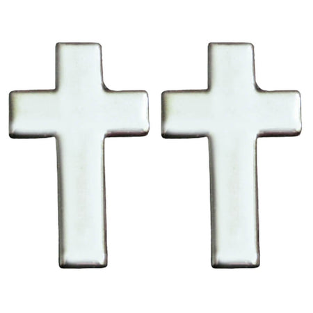 Army Officer Chaplain Christian Branch Insignia - Pair