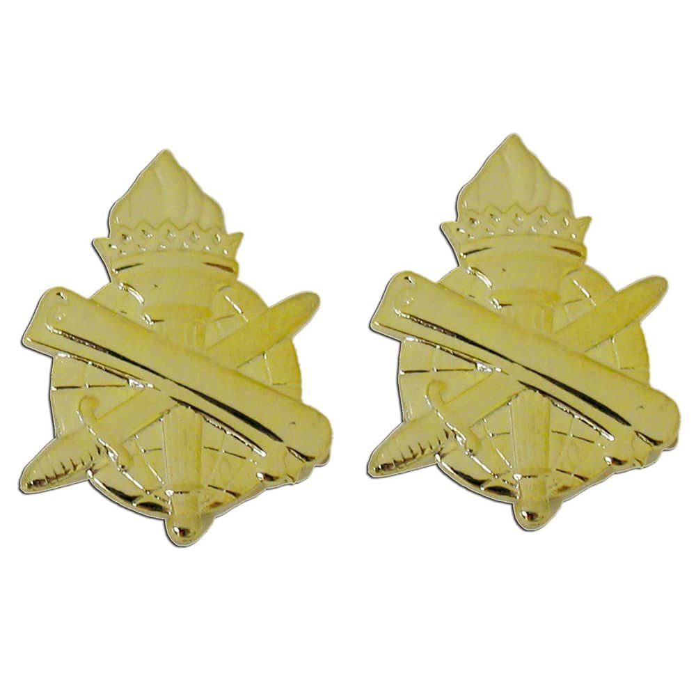 Civil Affairs Branch Insignia Army Officer- Set of 2