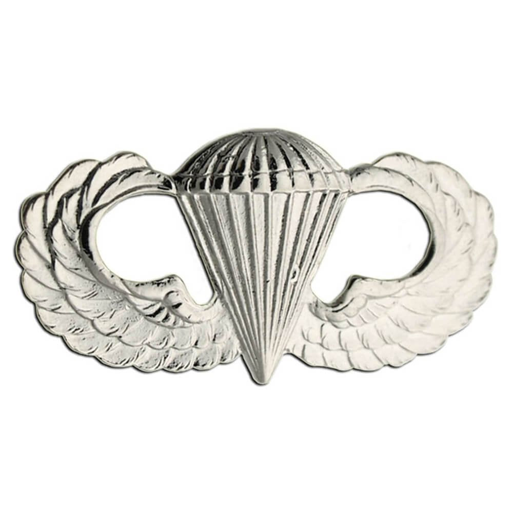 Army Parachute Badge Miniature With Mirror Finish
