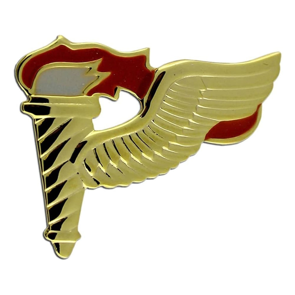 Army Pathfinder Badge With Mirror Finish full size on a white background