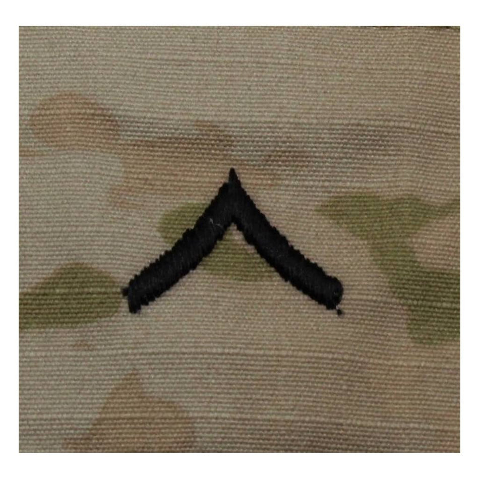 PVT Private Army Rank Sew-On OCP Patch 2x2