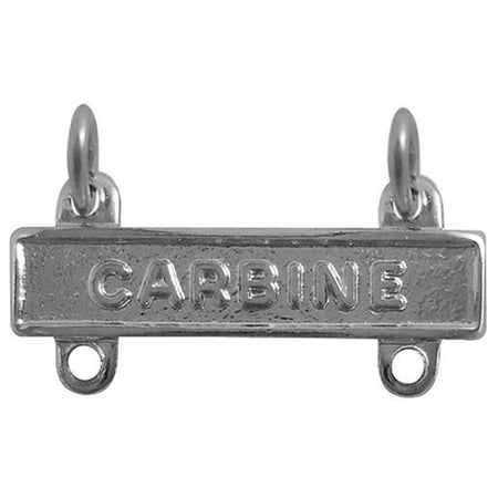 Army Carbine Bar Weapons Qualification Badge With Mirror Finish