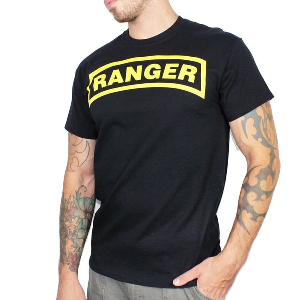 Army Ranger T-Shirt In Black