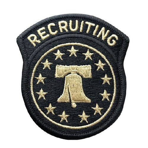 Army Recruiting Command OCP Patch With Hook Fastener