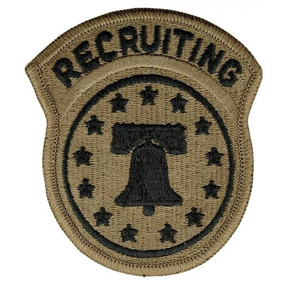Army Recruiting Command OCP Patch on a white background