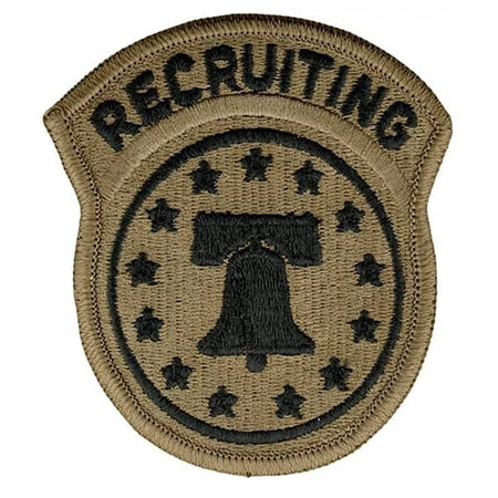 Army Recruiting Command OCP Patch on a white background