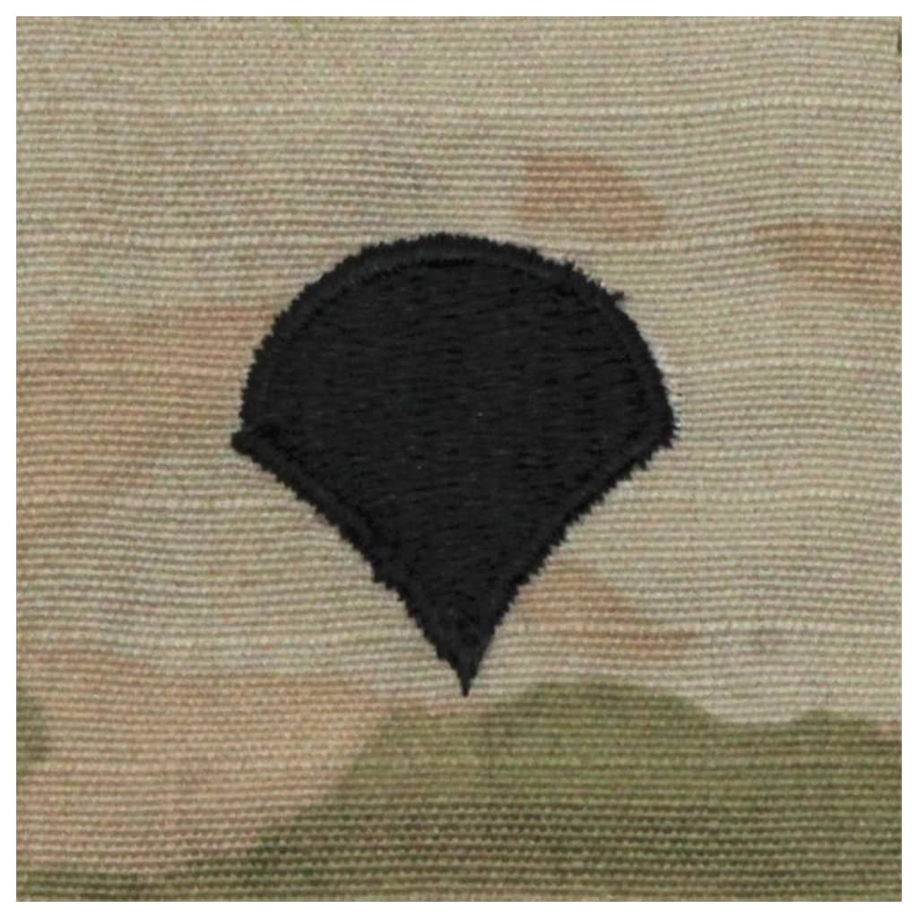 SPC Specialist Army OCP Rank Patch Sew-On 3 Color