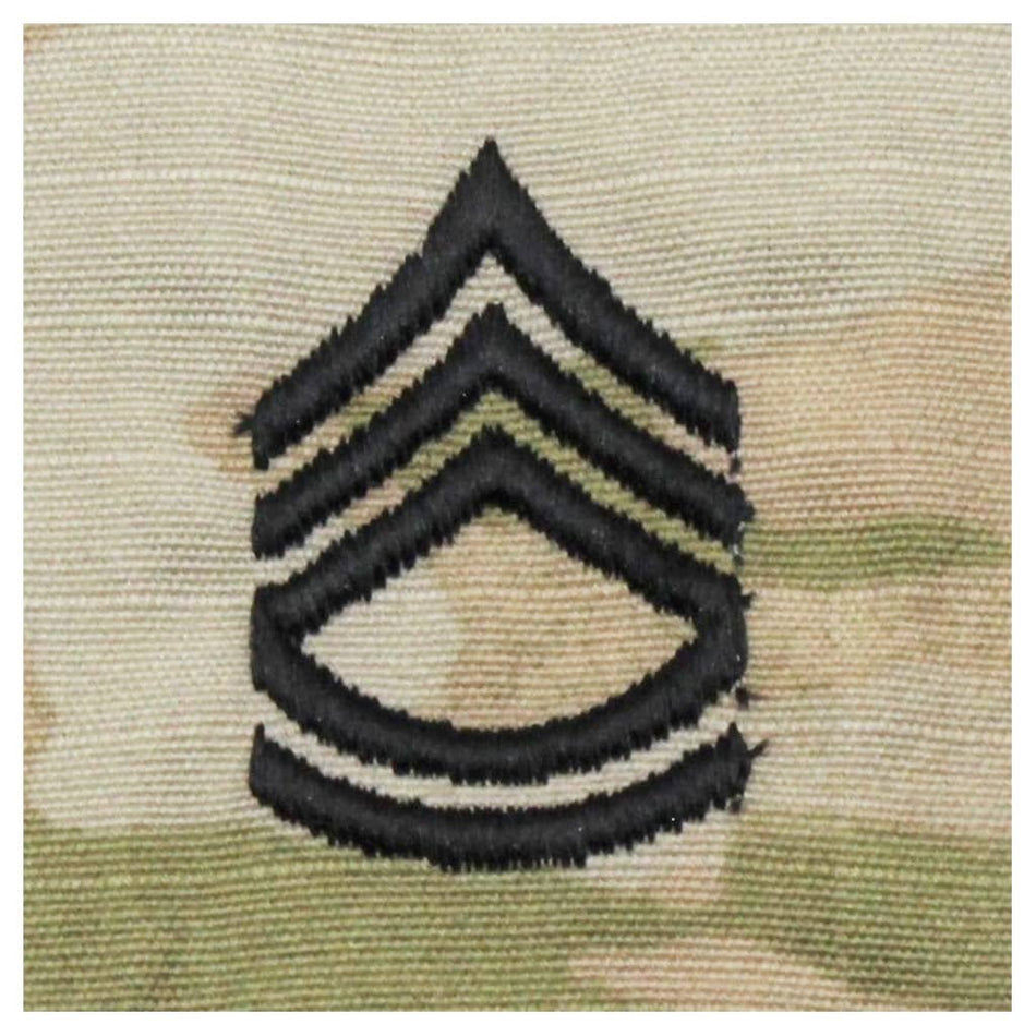 Sergeant First Class SFC OCP Sew-On Army Rank Patch - 2x2