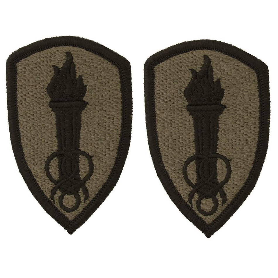 Army Soldier Support Center OCP Patch With Hook Fastener - Pair